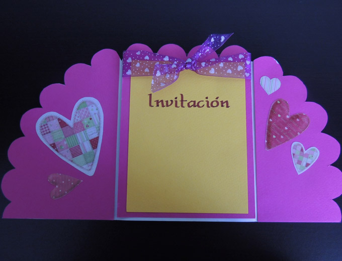 Tarjeta de Invitación de Quince años