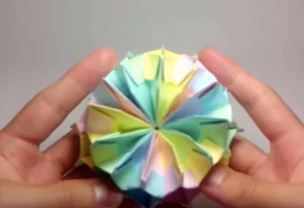 Origami Fireworks