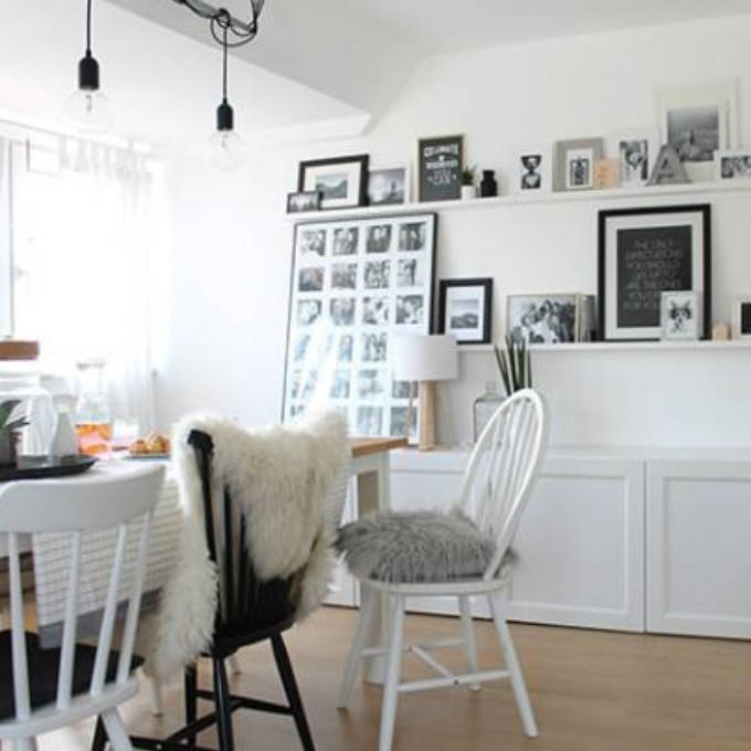 Como decorar un aparador al estilo nórdico