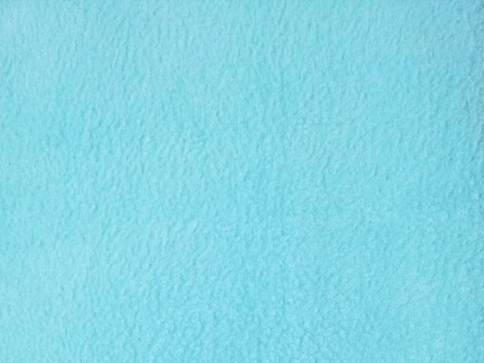 Tela polar (fleece) azul claro