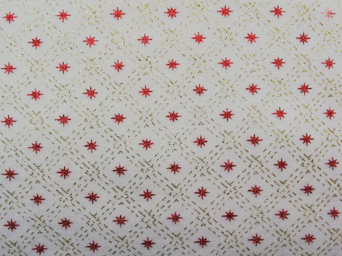 Tela polar (fleece) Beige escarchado