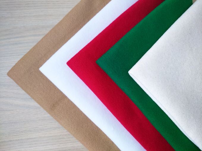 Paño lency americano Kit Navidad - 5 colores