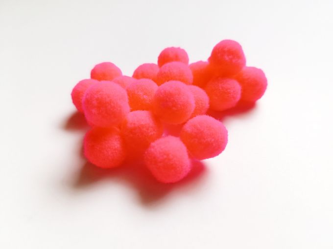 Pompones suaves candy - De 1.5 cm x 20 unidades