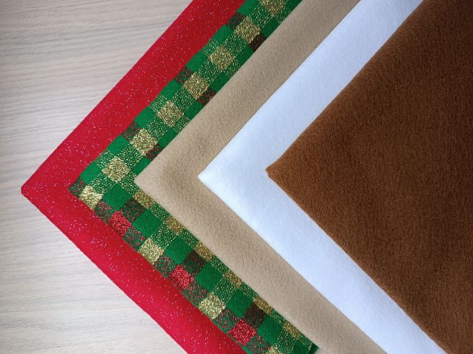 Kit Navidad 5: Paño lency americano - 5 colores